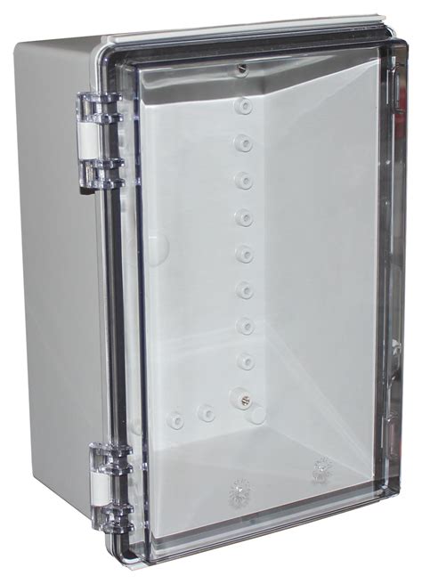 plastic electrical enclosures canada|plastic enclosure with hinged lid.